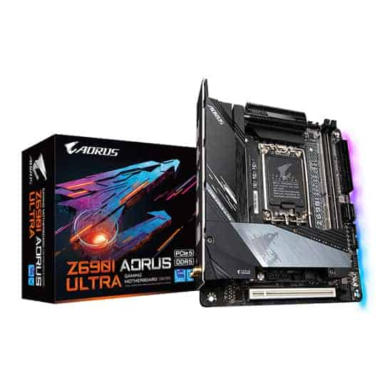 (image for) Gigabyte Intel Z690I AORUS ULTRA PCIe 5.0 Refurbished Mini-ITX Motherboard